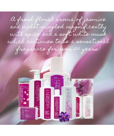 Vitabath Plus Moisturizing Shower Gel for Dry Skin - 32 oz Jasmine - Hydrating Body Cleanser with Replenishing Oils - Buy Online on GoSupps.com