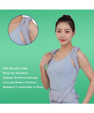 SFKLYU Adjustable Cervical Thoracic Halo Brace - E scoliosis Corrector & Posture Support for Kyphosis & Hunch Relief - Small Size - Buy Online on GoSupps.com