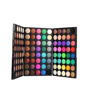 Angoily 120 Eyeshadow Glitter Palette Glitter Eye Shadow Eye Shadow Palettes Makeup Palette Pearlescent 1 count (Pack of 1) As Shown