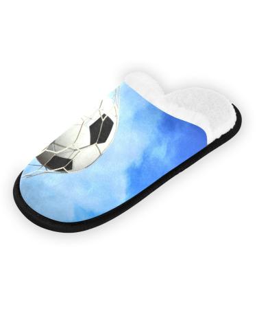 RPlife Spa slippers green watercolor cactus succulent multicolored soft guests slippers comfortable women slippers house guests slippers Large symbolic success victory classic football