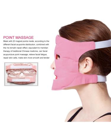 Shop Tourmaline Gel Face Mask - Refreshing Cloth Facial Mask for Tired Skin & Massage Repair - Buy Online on GoSupps.com