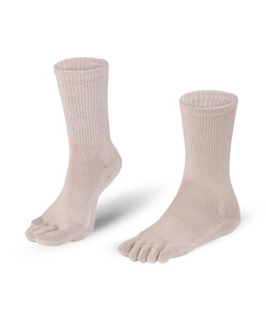 Knitido Dr. Foot toe socks Hallux Valgus for support and correction of bunions 39-42 light grey (010)