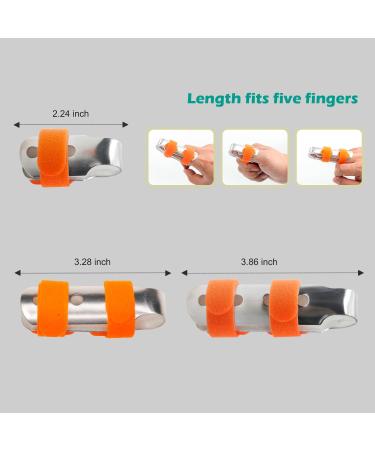 Finger Splint for Pain Relief and Immobilization - Ideal for Adults and Children - Great for Sprains, Arthritis, and Broken Fingers - Buy Online on GoSupps.com