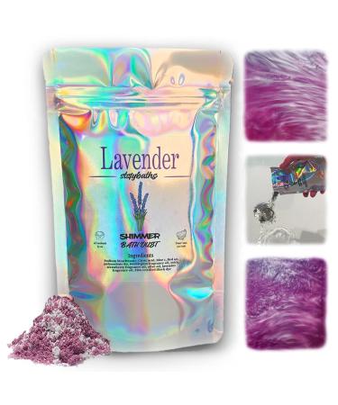 Stsfybaths Purple Shimmer Bath Bomb in A Bag - Handmade Lavender Scented Bath Bombs for Women  Kids and Men - Bulk Bathbomb Fizzies Perfect for Boys and Girls All Ages (Small  Purple) Purple Small