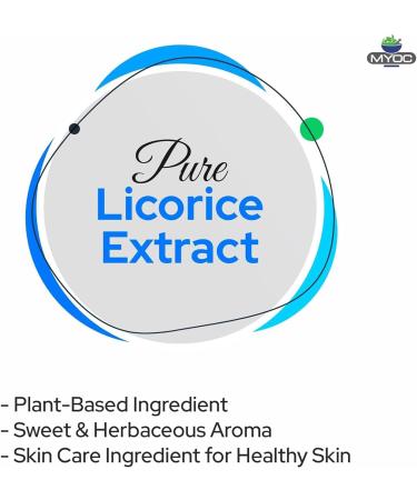Licorice Extract (120 ml / 4 fl oz) - Cosmetic Grade for Serums Creams Lotions Toners & DIY Skincare Formulations - Buy Online on GoSupps.com