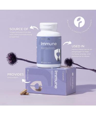 Canaherb All Natural Herbal-Based Immune Herbal Dietary Supplements | Maintains Healthy Immune System | 60 Capsules Vegetarian - Buy Online on GoSupps.com