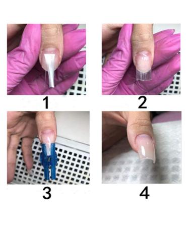 Buy Dekaim 5PCS Nail Art Fiberglass Set - Nail Extension Manicure Tool Kit with File & Tweezers for Perfect DIY Nails | International Shipping Available - Buy Online on GoSupps.com