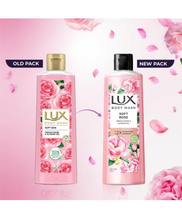 LUX French Rose Fragrance & Almond Oil Bodywash - Luxurious 245 ml | International Shipping Available - Buy Online on GoSupps.com