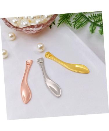 Outanaya 4pcs Face Cream Scoop Eye Cream Scoop Makeup Beauty Spoons Cosmetic Cream Scoops Rose Gold Metal - Buy Online on GoSupps.com