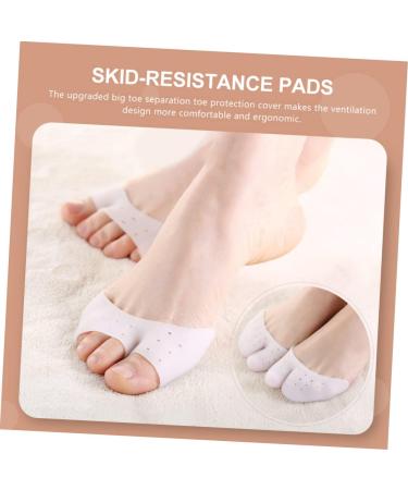 Healvian Silicone Gel Toe Sleeves - 3 Pairs | Toe Protectors for Sneakers | Breathable, Comfortable, Anti-Slip Toe Covers - Buy Online on GoSupps.com