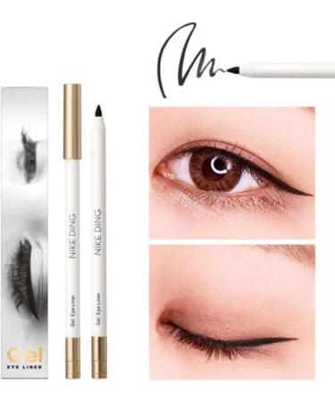 Tebinzi Waterproof and smudge-proof gel eyeliner for women Eye makeup Tebinzi Tebinzi Richly pigmented shades Long-lasting with a sharpener for everyday use - Buy Online on GoSupps.com