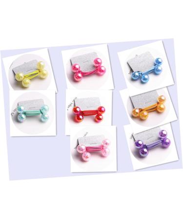 ifundom Ring Pairs bubble hair ties acrylic hair ties hair bands hair ties ropes hair rubber band acrylic hair elastic ponytail holders toddler hair tie Hair rope ring child Korean Rope - Buy Online on GoSupps.com
