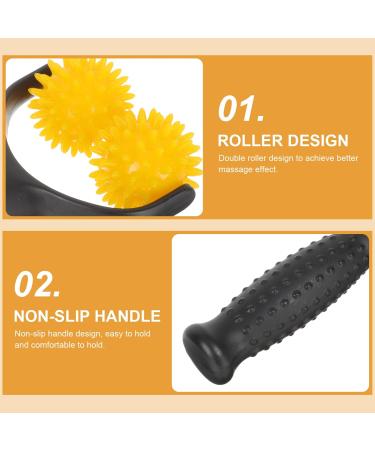 Besportable T-Shaped Neck Cushion & Body Roller - Effective Facial Massage for Muscle Tension Relief & Healthy Skin | Shop Internationally - Buy Online on GoSupps.com