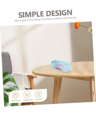 Solustre Double-Layer Glasses Case - Interchangeable Schnapps Glasses Holder Cute Travel Storage Box for Sunglasses & Contacts - Perfect for International Shipping - Buy Online on GoSupps.com
