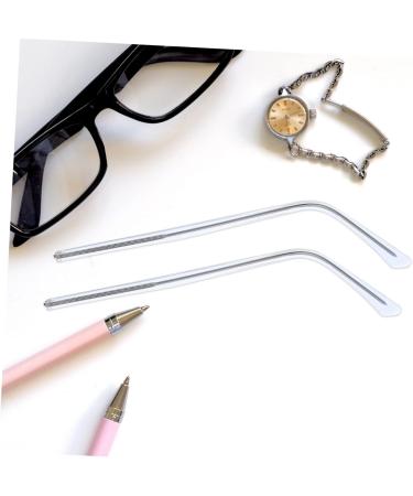 Buy KJHBV 4 Pairs Glasses Accessories Set - Repair Kit for Slipping Glasses - Low Temple Crystal Bracket for Men & Women - Durable & Stylish - 13.8x0.36cm - Blue - Buy Online on GoSupps.com