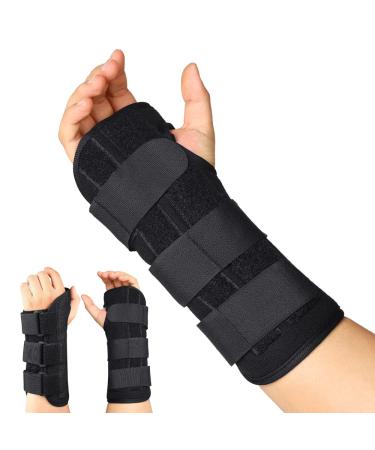 Offtrte Carpal Tunnel Splint Night Sleep Wrist Brace Adjustable Arm Hand Support for Tendonitis Arthritis Injuries Wrist Pain Sprain Links