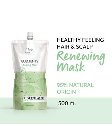 Wella Professionals Elements Silicone-Free Hair Mask for All Hair Types 16.9 Fl Oz - Buy Online on GoSupps.com