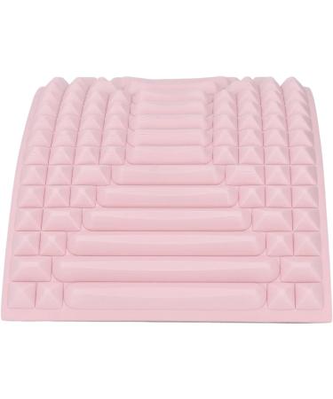 Lower Back Stretcher Tool Reduce Fatigue Physical Traction Spine Traction Neck Release Tool for Neck Back Pain Relief EVA Material (Light) Light Pink - Buy Online on GoSupps.com