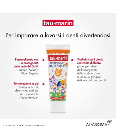 Buy Tau-marin Dentifricio Baby Smile 2-6 Years Fragola - Limited Edition 44 Dogs 50ml | International Shipping Available - Buy Online on GoSupps.com