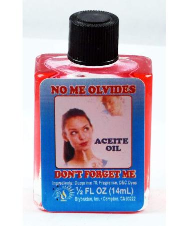1 Piece BRYBRADAN Don't Forget ME Spiritual Oil NO ME OLVIDES ACEITE ESPIRITUAL 1/2 FL OZ 14.7ML DON'T FORGET ME 1 Fl Oz (Pack of 1)