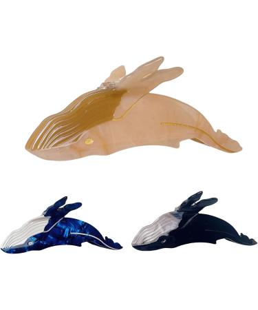Animal Hair Claw Clip Hair Jaw Whale Shape Clip Headwear Hair Catch Barrettes Hairpin Clamps Hair Accessories For Women Animal Hair Claw Clip For Women Girls For Thick Hair Thin Hair Hair Accessories Blue - Buy Online on GoSupps.com