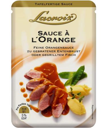  n.v. Lacroix Orange Sauce fine orange meat sauce 150 ml pack of 5 - Buy Online on GoSupps.com