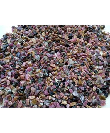 100g Natural Colour Tourmaline Quartz Crystal Stone Specimen Original Home Goods - Buy Online on GoSupps.com
