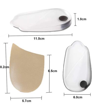 Orthopedic Insoles for O/X Type Leg Correction - Magnetic Heel Cushions for Foot Alignment - 2 Pairs - Buy Online on GoSupps.com