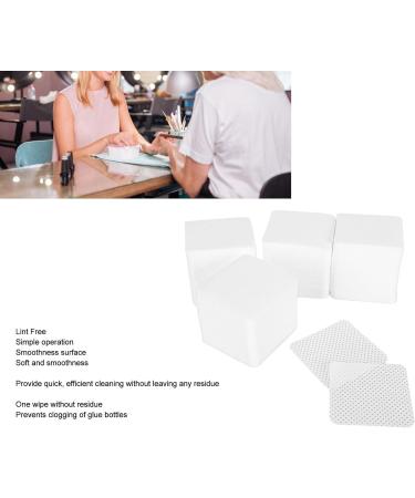  OPPWONG Lint Free Nail Wipes Nail Polish Remover Pads Eyelash Extension Wipes 800pcs Cotton Pads for Nail Polish Remover - Buy Online on GoSupps.com
