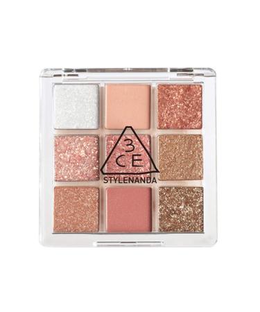 3CE Multi Eye Color Palette Delightful 9Colors Peal Glow Eye Shadow Staylenanda - Buy Online on GoSupps.com