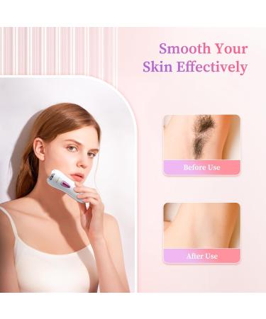 Epilator for Women - Facial & Body Hair Removal | LED Eyebrow Trimmer - White012 - Buy Online on GoSupps.com