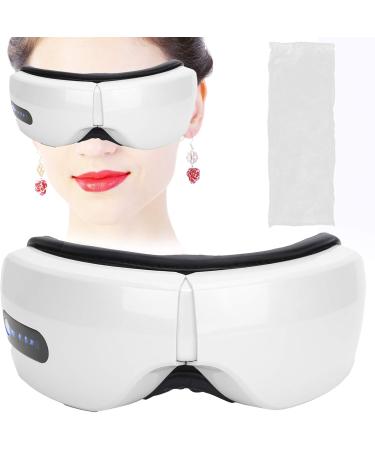 Buy Portable Electric Eye Massager with Warmth | Shiatsu Eye Care Device | Wireless Foldable 4 Modes for Eye Relief & Relaxation - Buy Online on GoSupps.com