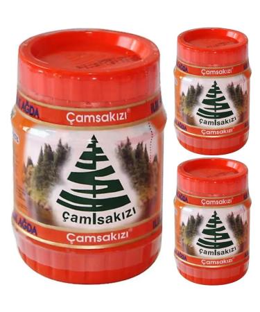 Pufai Pufai Grocery Set of 3 sugar paste hair removal wax pots hot wax orange 270 g