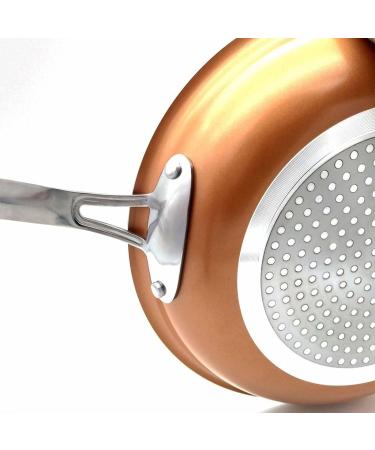 WIPPWER Saucepan 8/10/12 Inch Skillet Frying Pan with Ceramic Coating Induction Cooking Frying Pan Oven Dishwasher Safe Saucepan Wok (Color : 12 Inches) - Buy Online on GoSupps.com