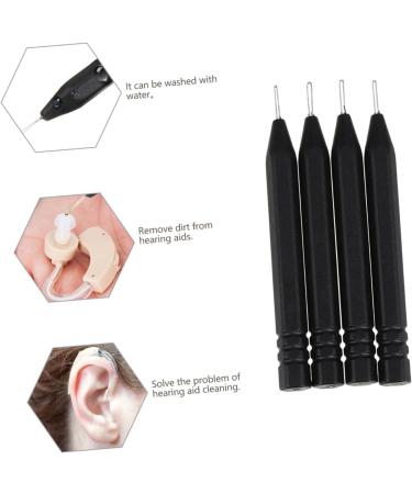 COOLHIYA 4pcs Ear Cleaning Tool for Earwax Removal Stick Material Needle for Professional and Personal Use - Buy Online on GoSupps.com
