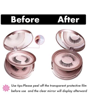 Arimika Natural Short 3D Mink False Eyelashes D18 - Lightweight & Reusable - 2 Pairs - Buy Online on GoSupps.com