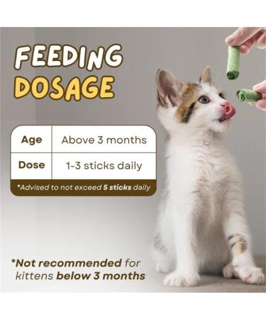 Kittygreen Sticks Kittygreen Cat Grass Teething Stick Cat Grass Chew Sticks for Hairball Removal and Cat Teeth Cleaning Natural Cat Grass Sticks Promotes Digestive & Increases Appetite (12PCS) - Buy Online on GoSupps.com