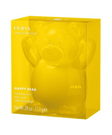 Pupa Milano Happy Bear Makeup Kit 005 Yellow | Best Makeup Gift Set - Blush Eyeshadow Highlighter & Lip Gloss - Buy Online on GoSupps.com