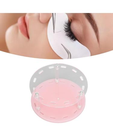 Acrylic Eyelash Tweezers Stand Holder 12 Holes Rotatable Design Organized Storage for Extension Tools (Terrazzo Pattern Color) - Buy Online on GoSupps.com