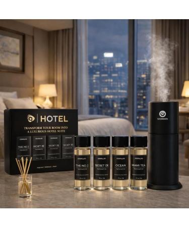 Hotel Collection Fragrance Oils 4 Pack Luxury Diffuser Oils 1.7 fl oz Each The NO.1 Secret DE Ocean Miami Tea Scents for Ultrasonic Reed and Waterless Diffusers - Buy Online on GoSupps.com