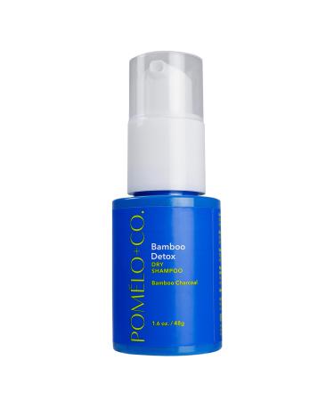 Pom lo+Co.94% natural bamboo dry shampoo dark hair/dry shampoo hair care for dark hair dry shampoo powder dry shampoo volume/bamboo detox/48g