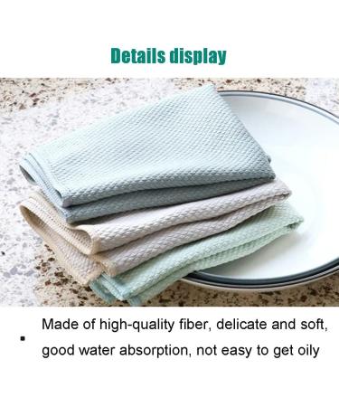 Cleaning Cloth Reusable Cleaning Cloths Super Absorbent and Traceless Kitchen Household Fish Scale (Color:5pcs Size:30x40cm)(Color:5pcs Size:30x40cm) (Color : 5pcs Size : 25x25cm) (Color : 10pcs S - Buy Online on GoSupps.com