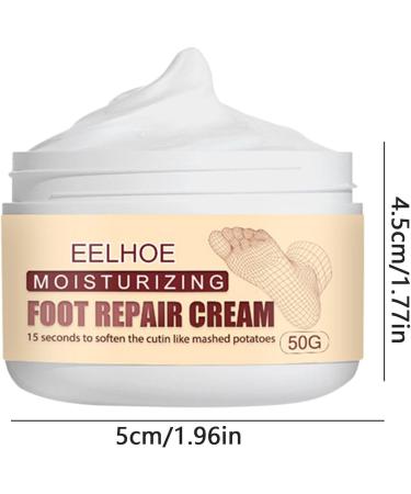 mingchengheng Dry Cracked Foot Cream | 50 Moisturizing Foot Care - Cracked Heel Repair Athlete's Foot Cream Moisturizing for Dry Feet Heels - Buy Online on GoSupps.com