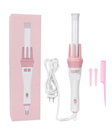 Professional Ceramic Curling Iron Hair Waver Automatic 360 Rotating Hair Curler Quick Heating Electric Curling Wand 110 240v for Long or Short Hair Styling(US)