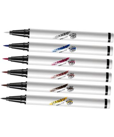 TOVINANNA 12 Pcs Eyeliner Pen for Women Eye Liner Pencils Eyeliner Stencils Make up Miss Abs Liquid Eyeliner - Buy Online on GoSupps.com