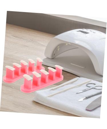 minkissy 2 Boxes Tip Stand for Nails Tip Display Stand Nail Training Rack Nail Practice Rack Base Triple - Buy Online on GoSupps.com