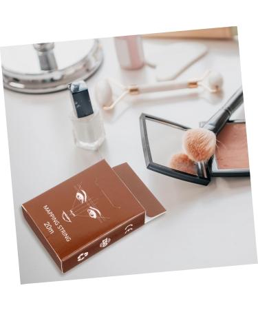 Beatifufu 1 Box String Ruler Ink Eyebrow Mapping Eyebrow Liner Positioning Ruler Draw a Line - Buy Online on GoSupps.com