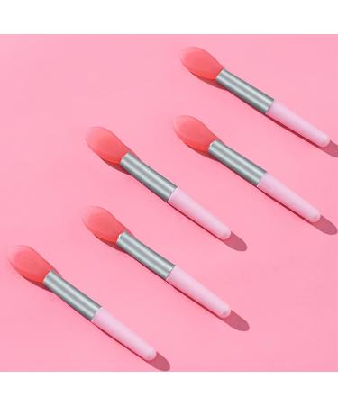 10PCS Portable Silicone Lip Brush Single Soft Head Lipstick Brushes Lip Makeup For Women Girls Silicone Lip Brush Applicator - Buy Online on GoSupps.com
