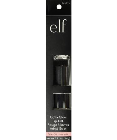 E.L.F. Gotta Glow Lip Tint - Perfect Pink 0.11 oz | Hydrating Color & Shine - Buy Online on GoSupps.com