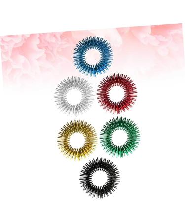 Buy Gleavi 12 STK Acupressure Finger Rings - Finger Massage Gear for Kids & Adults | International Shipping - Buy Online on GoSupps.com